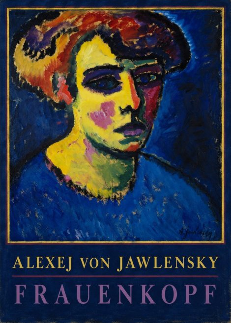 Alexej von Jawlensky Frauenkopf No1 - Plakát