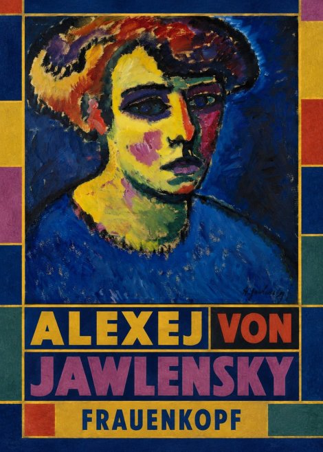 Alexej von Jawlensky Frauenkopf No5 - Plakát