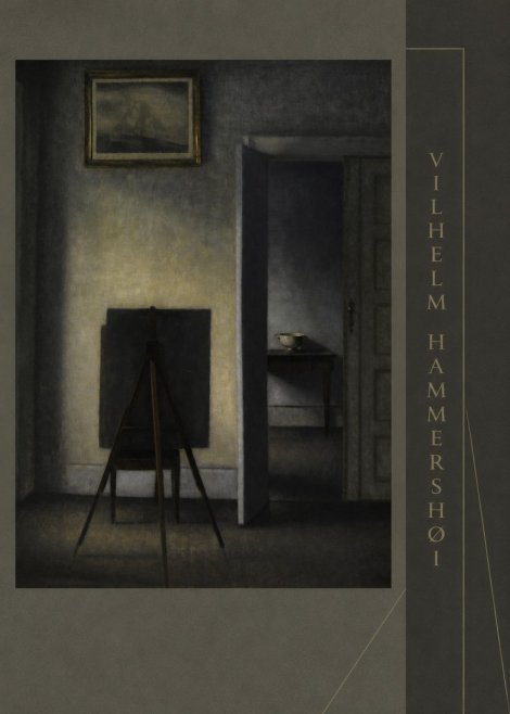 Vilhelm Hammershøi Interior with the Artist's Easel III No3 - Plakát