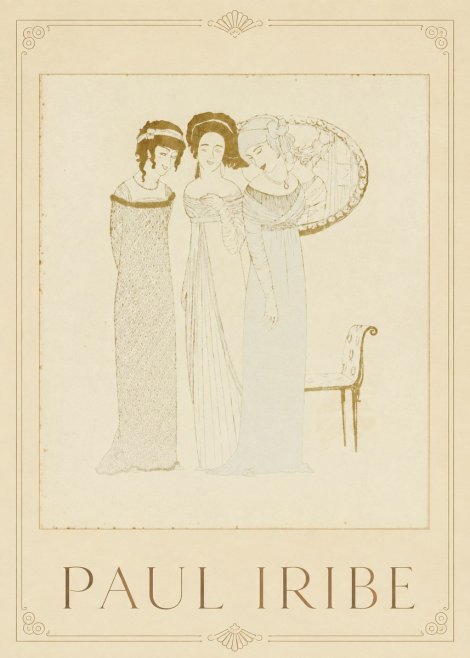 Paul Iribe Elegant Figures No1 - Plakát