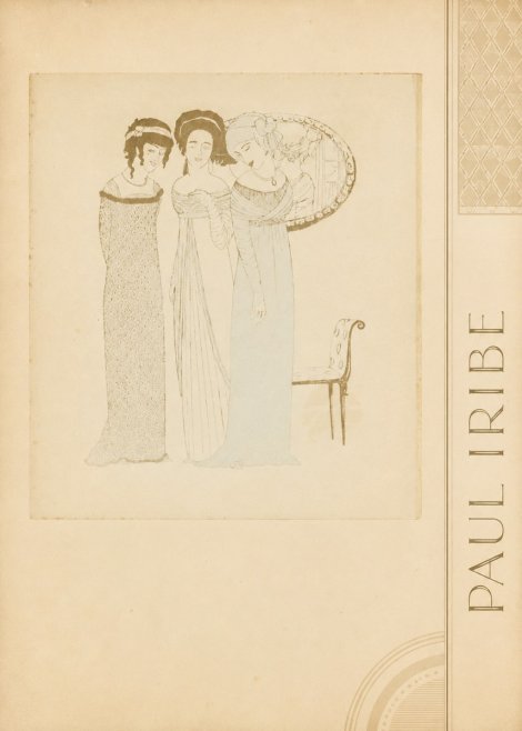 Paul Iribe Elegant Figures No2 - Plakát