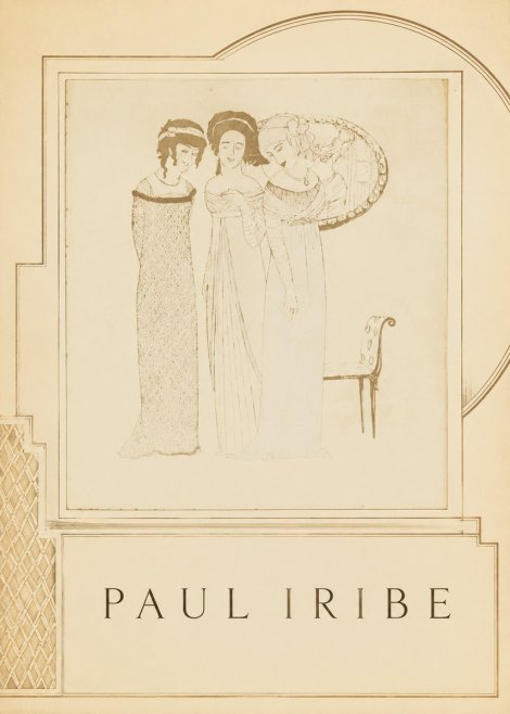 Paul Iribe Elegant Figures No3 - Plakát