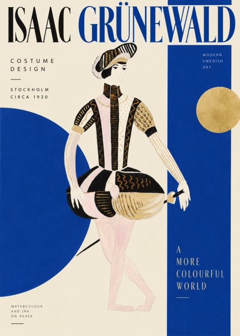 Isaac Grünewald Costume Study VI No4 - Plakát