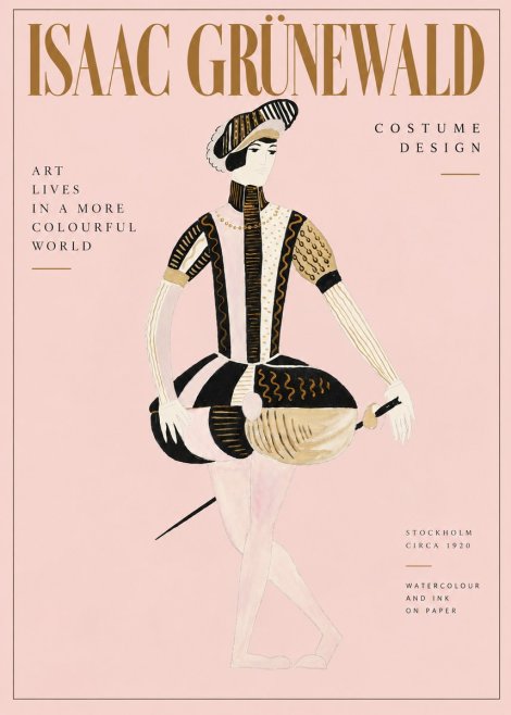 Isaac Grünewald Costume Study VI No6 - Plakát
