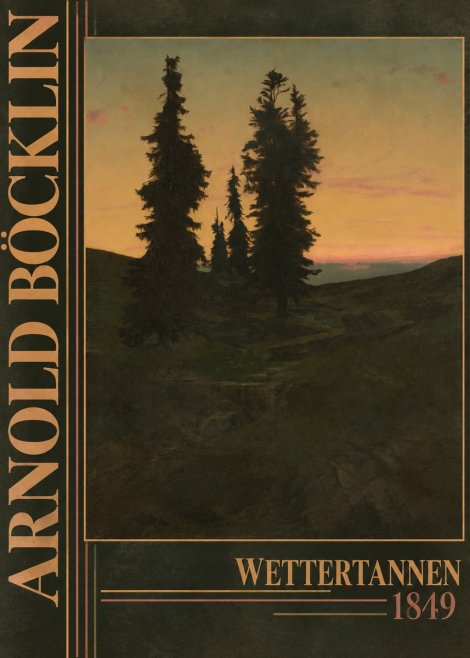 Arnold Böcklin Wettertannen No5 - Plakát