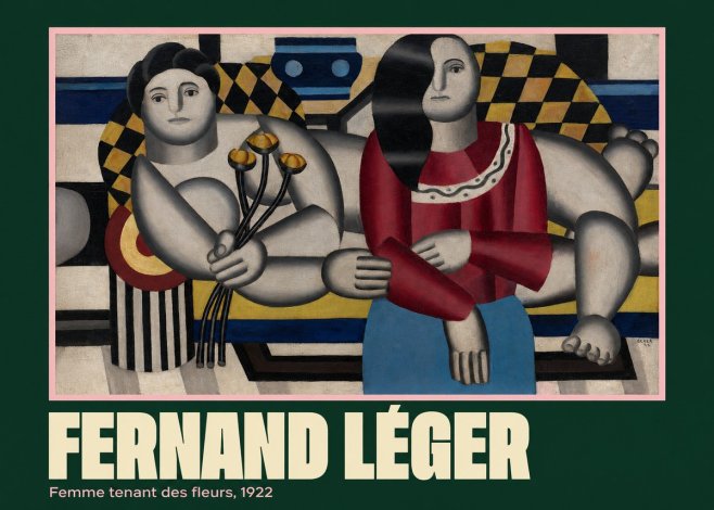 Fernand Léger Two Women No6 - Plakát