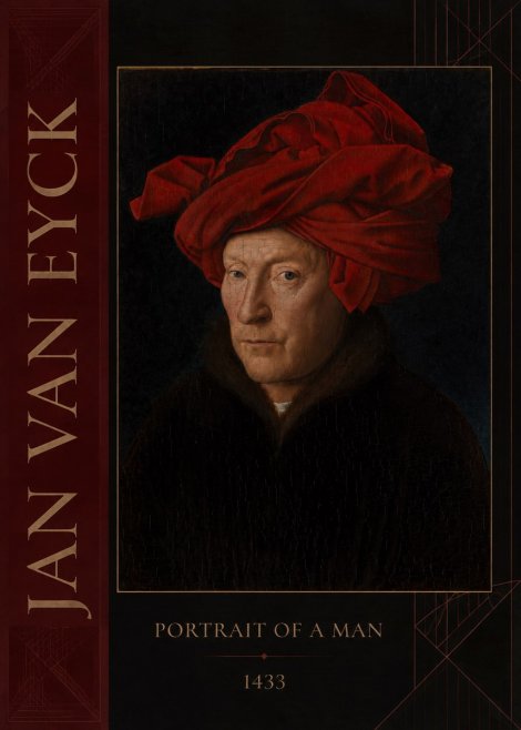 Jan van Eyck Portrait of a Man IV No4 - Plakát