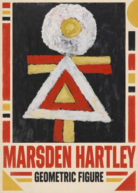 Marsden Hartley Geometric Figure No5 - Plakát