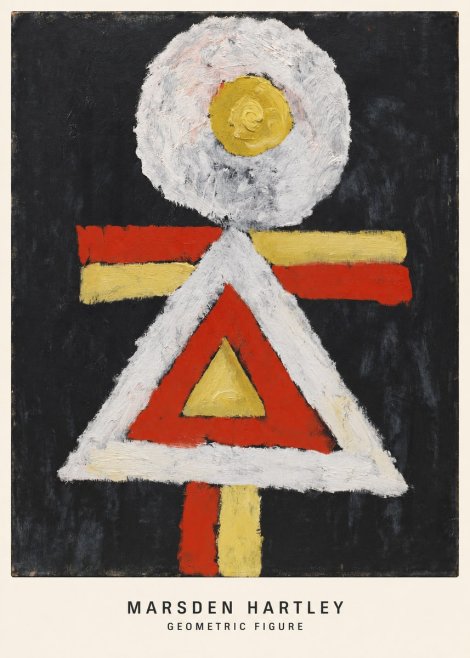 Marsden Hartley Geometric Figure No6 - Plakát