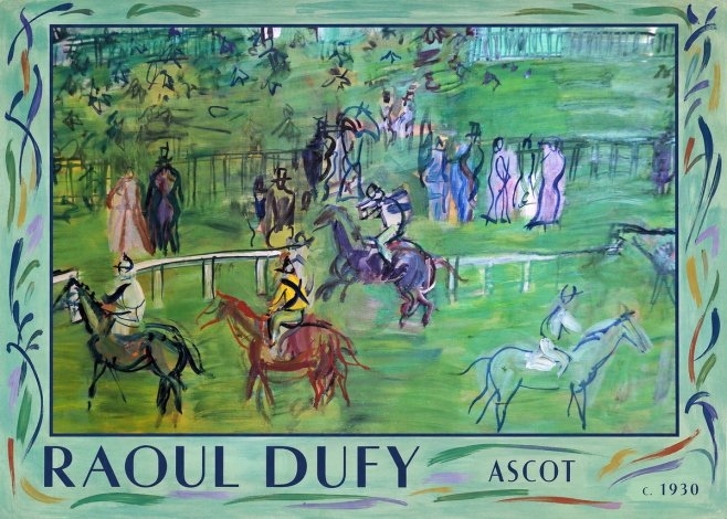 Raoul Dufy Ascot No1 - Plakát