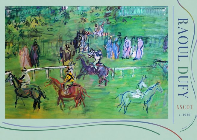 Raoul Dufy Ascot No3 - Plakát