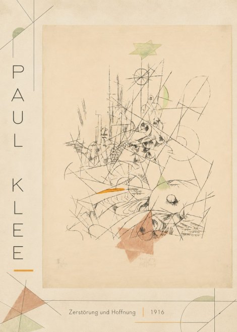 Paul Klee Zerstörung Und Hoffnung II No2 - Plakát