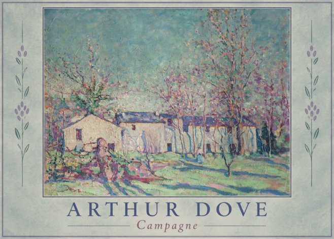 Arthur Dove Campagne No1 - Plakát