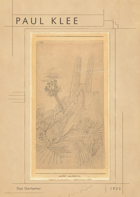Paul Klee Das Gartentor I No1 - Plakát