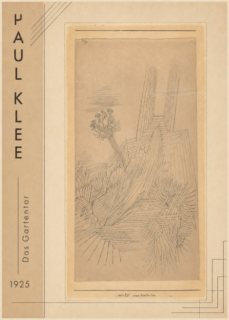 Paul Klee Das Gartentor I No2 - Plakát