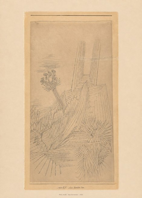 Paul Klee Das Gartentor I No4 - Plakát