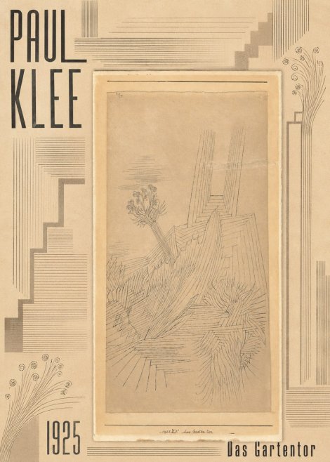 Paul Klee Das Gartentor I No5 - Plakát
