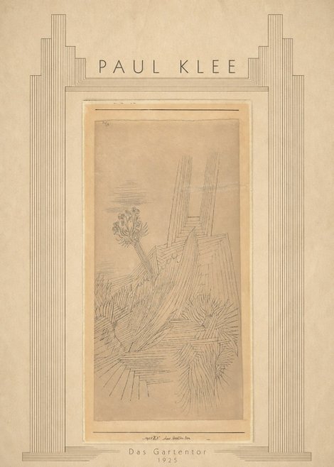 Paul Klee Das Gartentor I No6 - Plakát