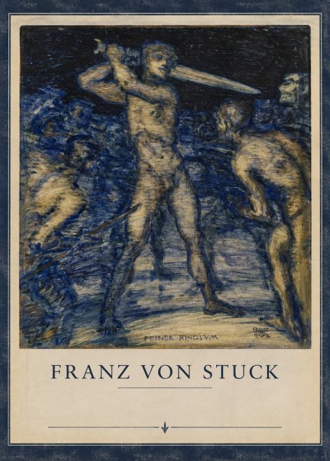Franz von Stuck Feinde Ringsym No3 - Plakát