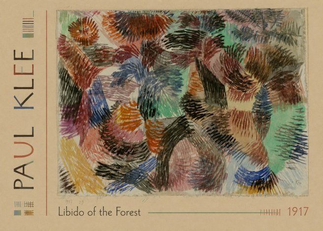 Paul Klee Libido of the Forest No1 - Plakát