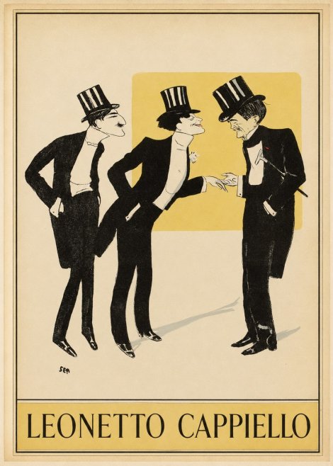 Leonetto Cappiello Leonetto Cappiello IV No1 - Plakát