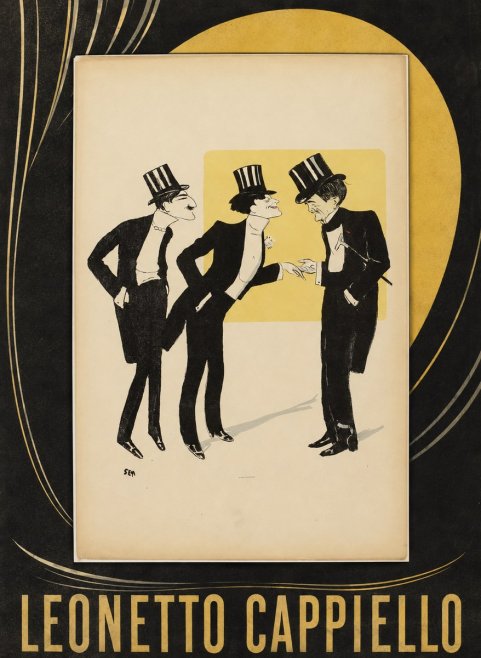 Leonetto Cappiello Leonetto Cappiello IV No4 - Plakát