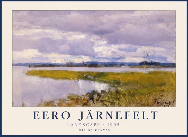 Eero Järnefelt Landscape No1 - Plakát
