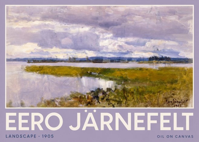 Eero Järnefelt Landscape No2 - Plakát