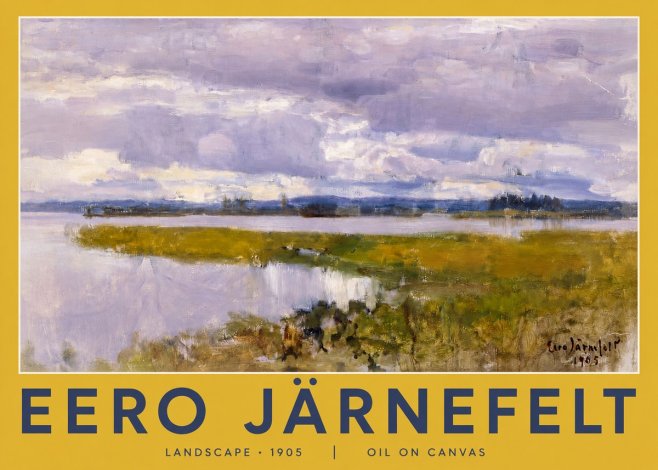 Eero Järnefelt Landscape No3 - Plakát