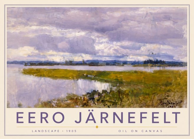 Eero Järnefelt Landscape No5 - Plakát