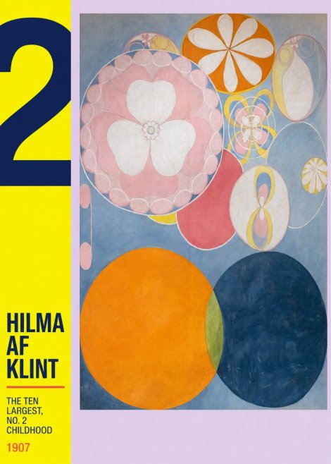 Hilma af Klint The Ten Largest, No. 2, Childhood No4 - Plakát