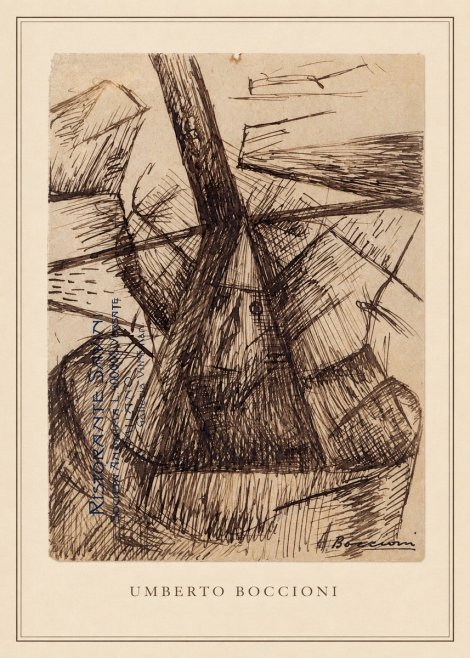Umberto Boccioni Umberto Boccioni II No3 - Plakát