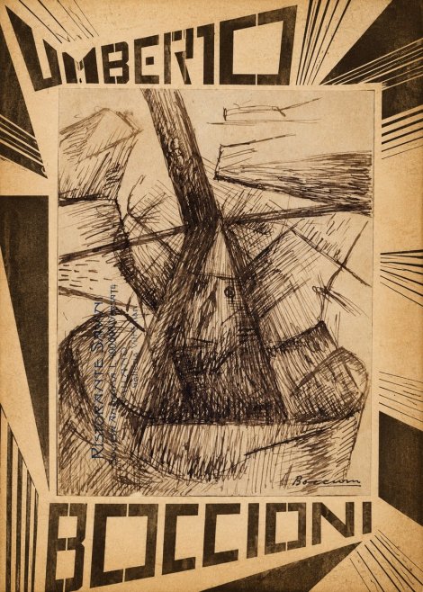 Umberto Boccioni Umberto Boccioni II No4 - Plakát