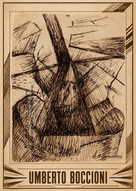 Umberto Boccioni Umberto Boccioni II No6 - Plakát