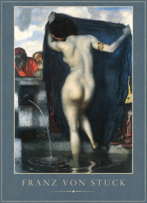 Franz von Stuck Susanna and the Elders No1 - Plakát