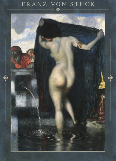 Franz von Stuck Susanna and the Elders No3 - Plakát