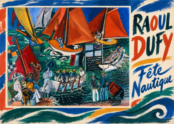 Raoul Dufy Fête Nautique No1 - Plakát