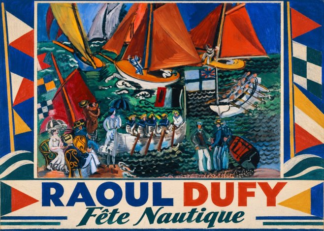 Raoul Dufy Fête Nautique No2 - Plakát