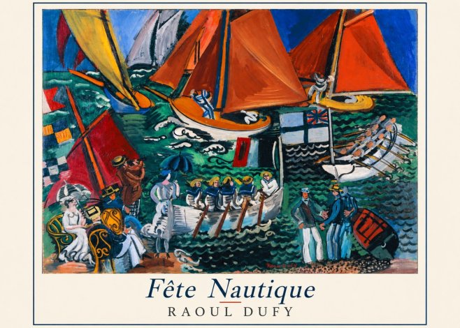 Raoul Dufy Fête Nautique No4 - Plakát