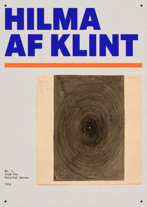 Hilma af Klint No. 1, from the Parsifal Series No5 - Plakát