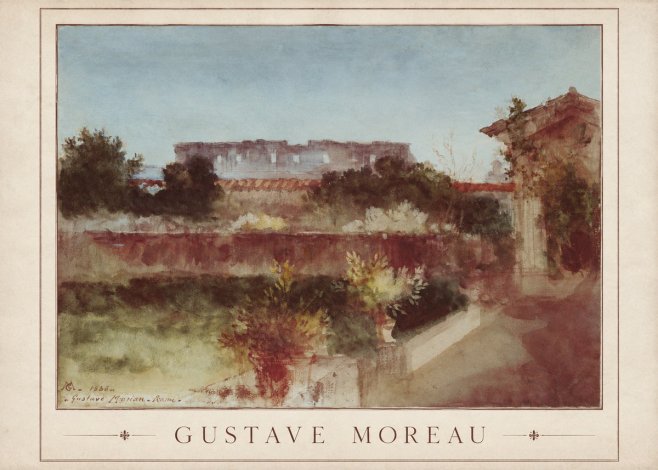 Gustave Moreau Rome No1 - Plakát
