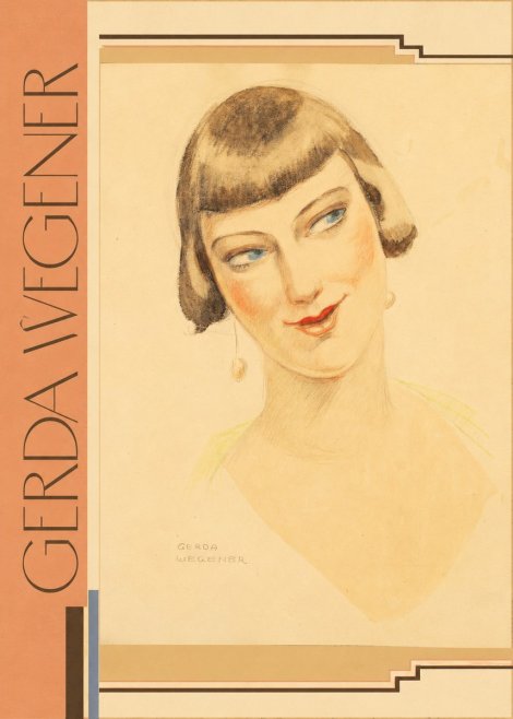 Gerda Wegener Portrait of a Lady No2 - Plakát