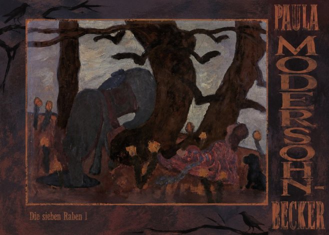 Paula Modersohn-Becker Die Sieben Raben I No4 - Plakát