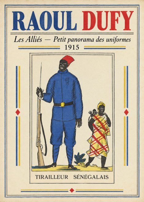 Raoul Dufy Tirailleur Sénégalais No1 - Plakát