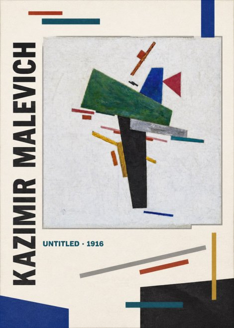 Kazimir Malevich Suprematist Composition II No5 - Plakát