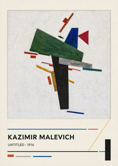 Kazimir Malevich Suprematist Composition II No6 - Plakát