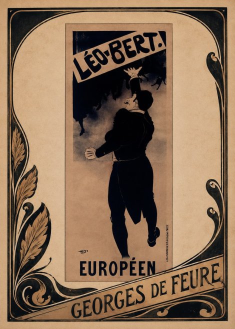 Georges de Feure Léo-bert. Européen No1 - Plakát