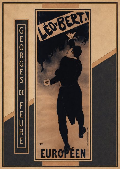 Georges de Feure Léo-bert. Européen No2 - Plakát