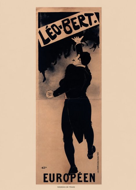 Georges de Feure Léo-bert. Européen No6 - Plakát