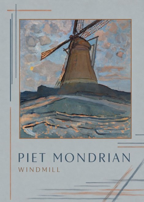 Piet Mondrian Windmill No1 - Plakát